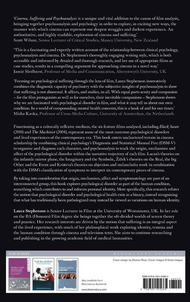 Produktbild: Cinema, Suffering and Psychoanalysis