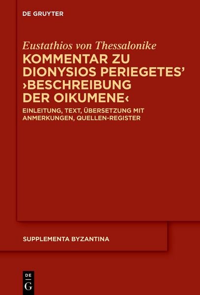 Produktbild: Kommentar zu Dionysios Periegetes' &rsaquo;Beschreibung der Oikumene&lsaquo;