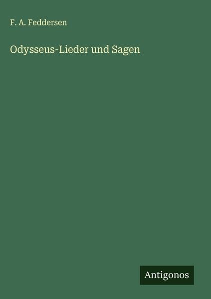 Produktbild: Odysseus-Lieder und Sagen