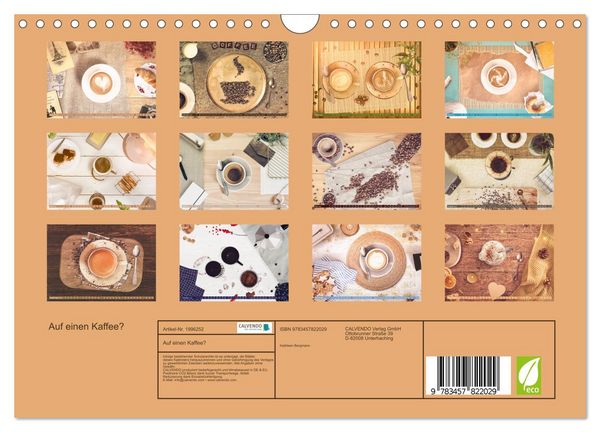 Produktbild: Auf einen Kaffee? (Wandkalender 2026 DIN A4 quer), CALVENDO Monatskalender
