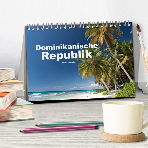 Produktbild: Dominikanische Republik (Tischkalender 2026 DIN A5 quer), CALVENDO Monatskalender