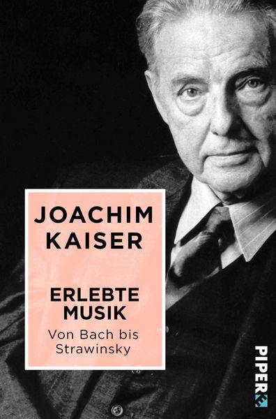 Produktbild: Erlebte Musik. Von Bach bis Strawinsky