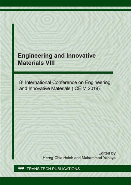 Produktbild: Engineering and Innovative Materials VIII