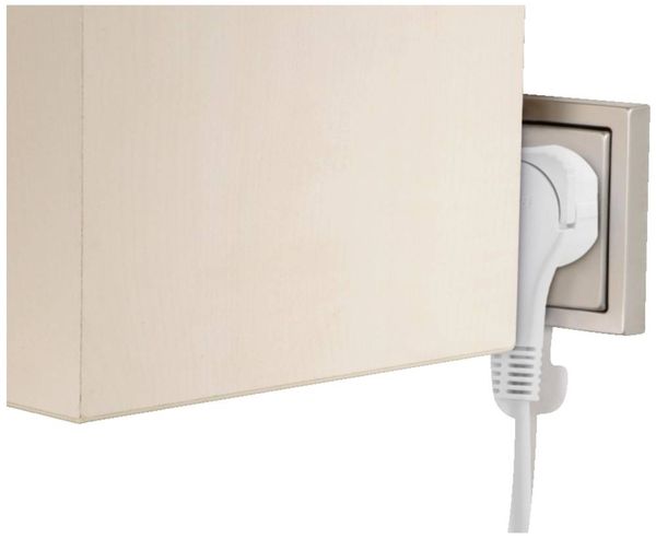 Produktbild: Hama 00223242 Strom Verl&auml;ngerungskabel Wei&szlig; 3m