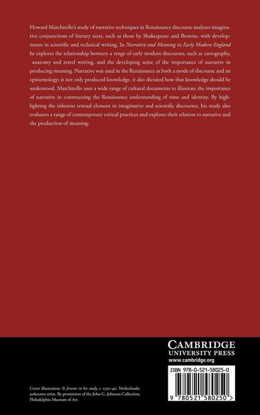 Produktbild: Narrative and Meaning in Early Modern England