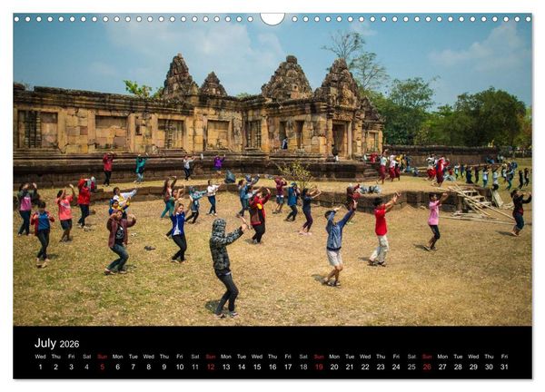 Produktbild: Monuments of Thailand 2026 (Wall Calendar 2026 DIN A3 landscape), CALVENDO 12 Month Wall Calendar