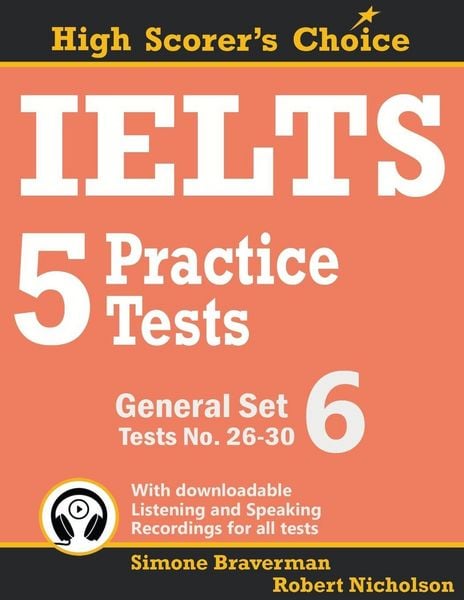 Produktbild: IELTS 5 Practice Tests, General Set 6