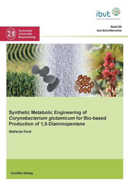 Produktbild: Synthetic Metabolic Engineering of Corynebacterium glatumicum for Bio-based Production of 1,5-Diaminopentane