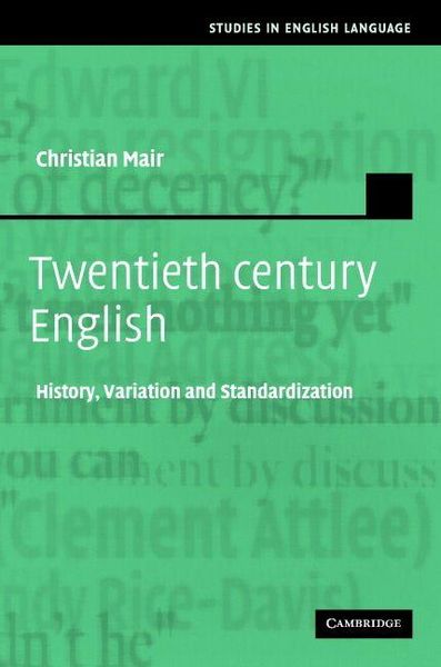 Produktbild: Twentieth-Century English