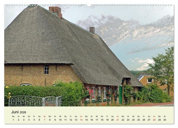 Produktbild: Schwabstedt an der Treene (Wandkalender 2026 DIN A2 quer), CALVENDO Monatskalender