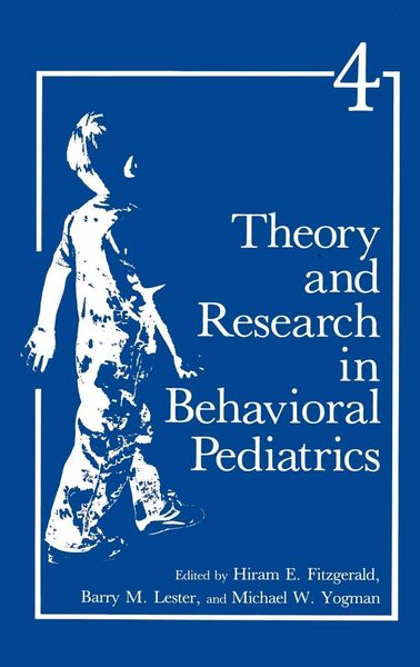Produktbild: Theory and Research in Behavioral Pediatrics