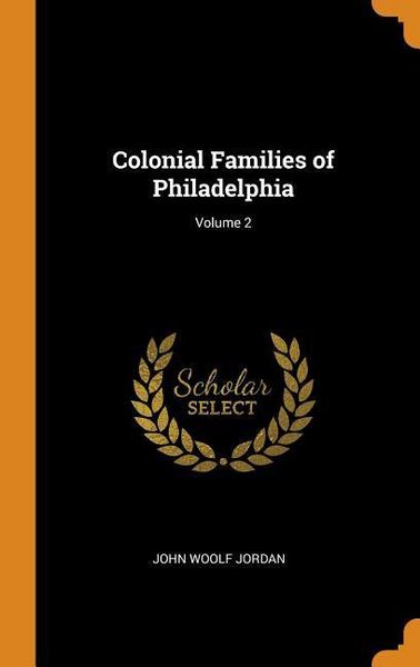 Produktbild: Colonial Families Of Philadelp