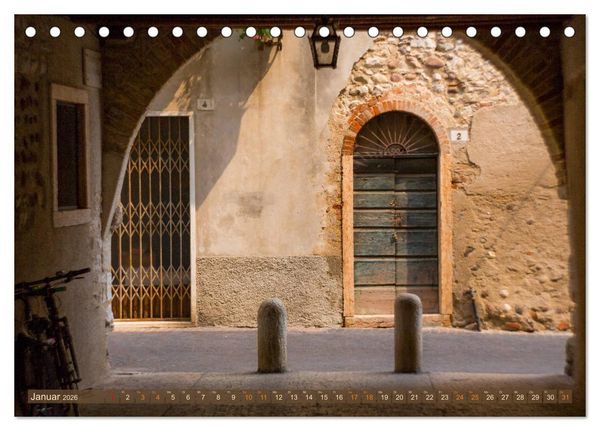 Produktbild: Lazise am Gardasee - Momente der Ruhe (Tischkalender 2026 DIN A5 quer), CALVENDO Monatskalender