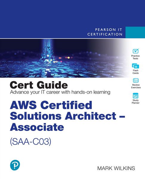 Produktbild: AWS Certified Solutions Architect - Associate (SAA-C03) Cert Guide