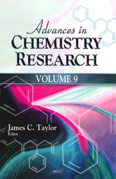 Produktbild: Advances in Chemistry Research
