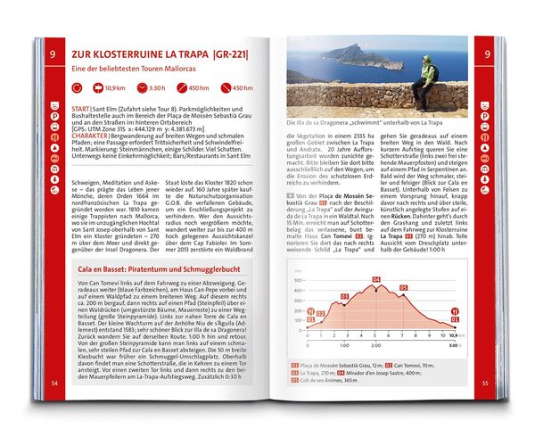 Produktbild: KOMPASS Wanderführer Mallorca, 78 Touren mit Extra-Tourenkarte