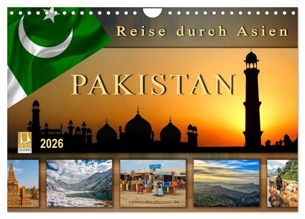 Produktbild: Reise durch Asien - Pakistan (Wandkalender 2026 DIN A4 quer), CALVENDO Monatskalender
