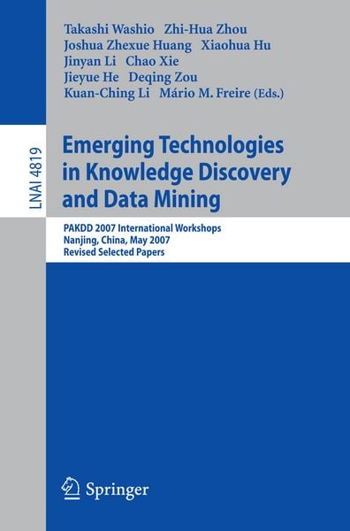 Produktbild: Emerging Technologies in Knowledge Discovery and Data Mining
