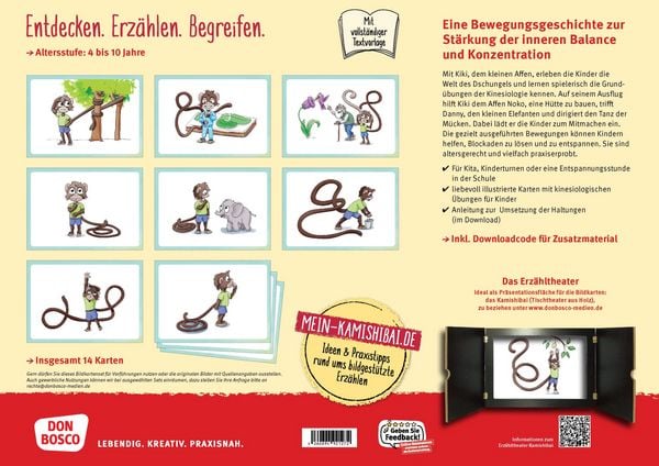Produktbild: Kiki, der kleine Affe. Eine Kinesiologie-Mitmachgeschichte