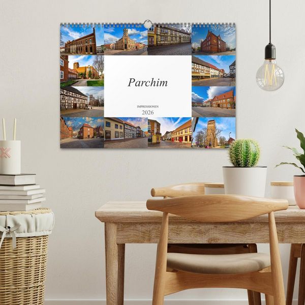 Produktbild: Parchim Impressionen (Wandkalender 2026 DIN A3 quer), CALVENDO Monatskalender