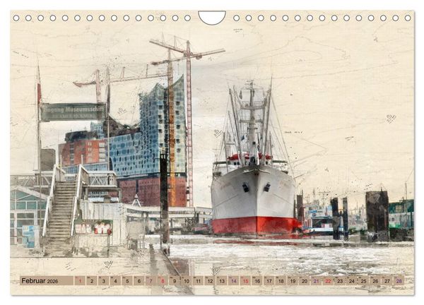 Produktbild: Hamburg f&uuml;r Genie&szlig;er (Wandkalender 2026 DIN A4 quer), CALVENDO Monatskalender
