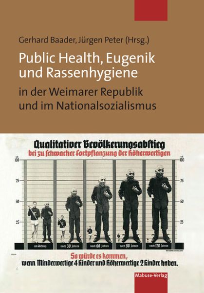 Produktbild: Public Health, Eugenik und Rassenhygiene in der Weimarer Republik und im Nationalsozialismus