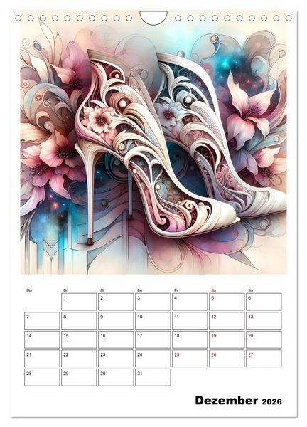 Produktbild: High Heels Zauber (Wandkalender 2026 DIN A4 hoch), CALVENDO Monatskalender
