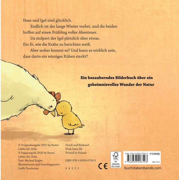 Produktbild: Wir zwei und das Ei (Pappbilderbuch)