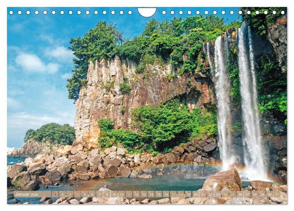 Produktbild: S&uuml;dkorea: Zwischen gelbem und japanischem Meer (Wandkalender 2026 DIN A4 quer), CALVENDO Monatskalender