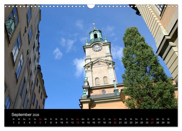Produktbild: Sommer in Stockholm 2026 (Wandkalender 2026 DIN A3 quer), CALVENDO Monatskalender