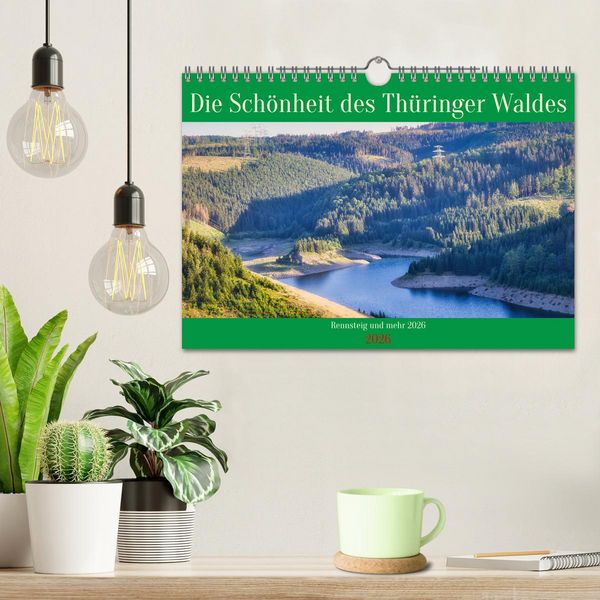 Produktbild: Die Sch&ouml;nheit des Th&uuml;ringer Waldes (Wandkalender 2026 DIN A4 quer), CALVENDO Monatskalender