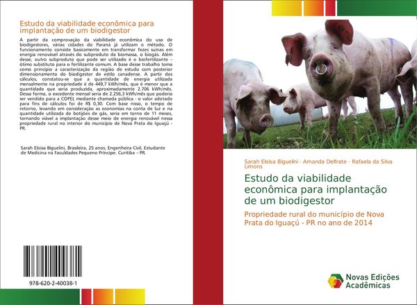 Produktbild: Estudo da viabilidade econ&ocirc;mica para implanta&ccedil;&atilde;o de um biodigestor