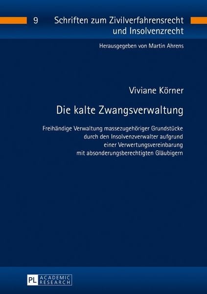 Produktbild: Die kalte Zwangsverwaltung