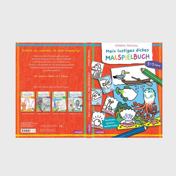 Produktbild: Mein lustiges dickes Malspielbuch