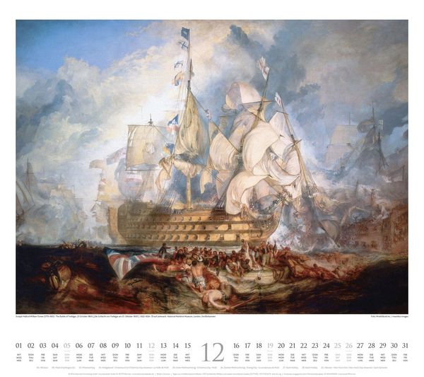 Produktbild: William Turner Kalender 2027