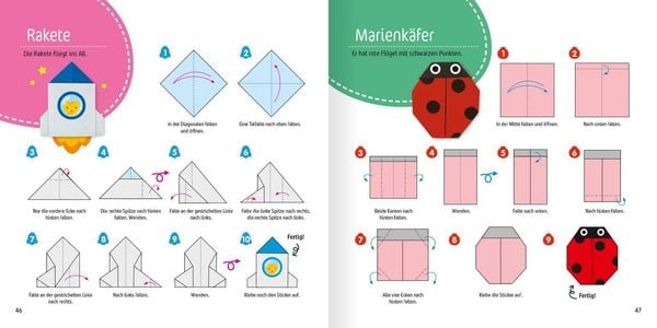 Produktbild: Mein gro&szlig;es Origami-Buch (mit kindgerechten Schritt-f&uuml;r-Schritt Anleitungen, 100 Blatt und 130 Stickern)