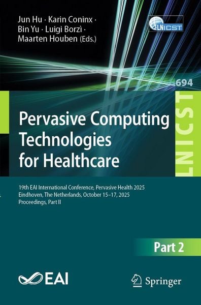 Produktbild: Pervasive Computing Technologies for Healthcare