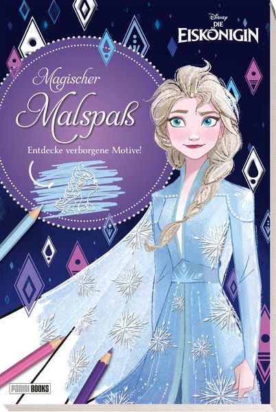 Disney Die Eiskönigin: Magischer Malspaß: Entdecke verborgene Motive!, Taschenbuch von Walt Disney , Panini, 9783833245237