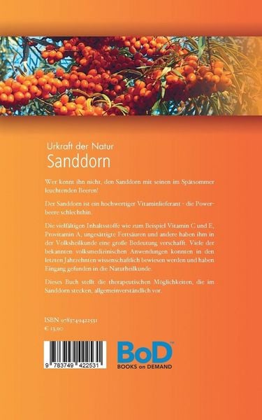 Produktbild: Sanddorn