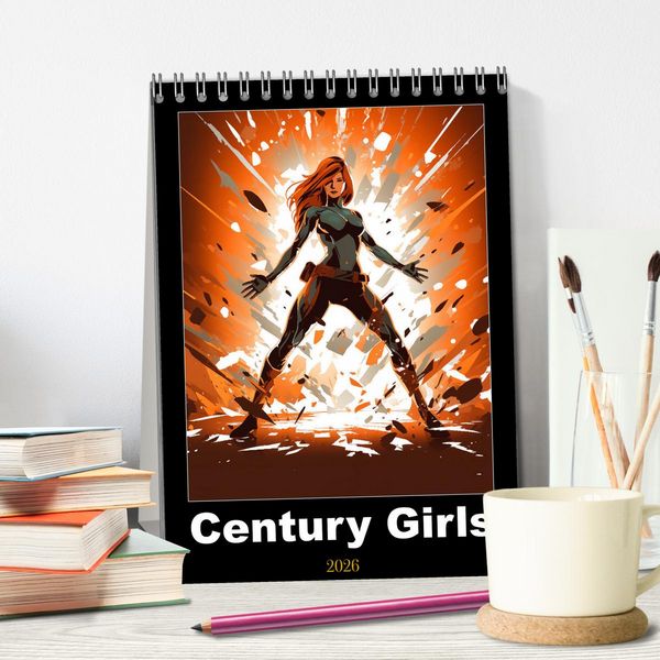 Produktbild: Century Girls (Tischkalender 2026 DIN A5 hoch), CALVENDO Monatskalender