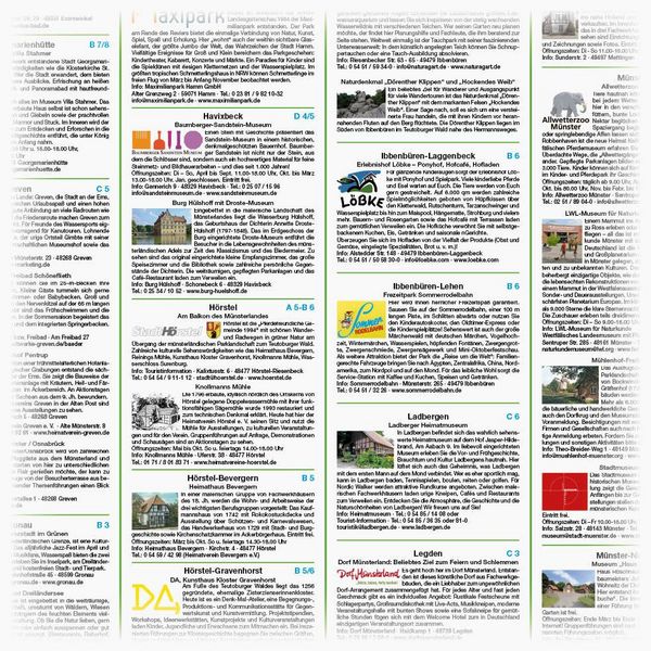 Produktbild: Publicpress Erlebnisf&uuml;hrer M&uuml;nsterland 1:160.000