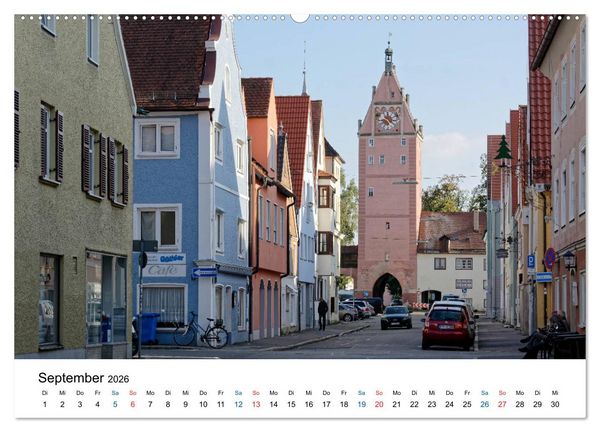 Produktbild: Memmingen - Ansichtssache (hochwertiger Premium Wandkalender 2026 DIN A2 quer), Kunstdruck in Hochglanz