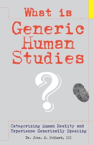 Produktbild: What Is Generic Human Studies?