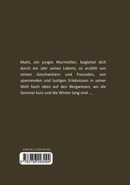 Produktbild: Matti, das kleine Murmeltier