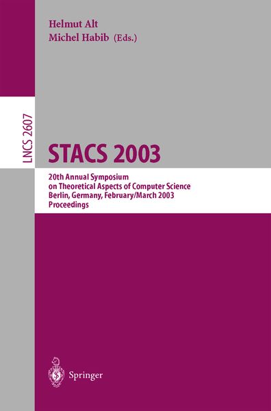 Produktbild: Stacs 2003