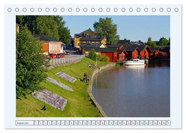 Produktbild: Faszination Finnland (Tischkalender 2026 DIN A5 quer), CALVENDO Monatskalender