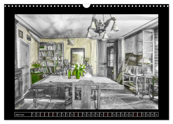Produktbild: Lost Places - Farbenspiele (Wandkalender 2026 DIN A3 quer), CALVENDO Monatskalender