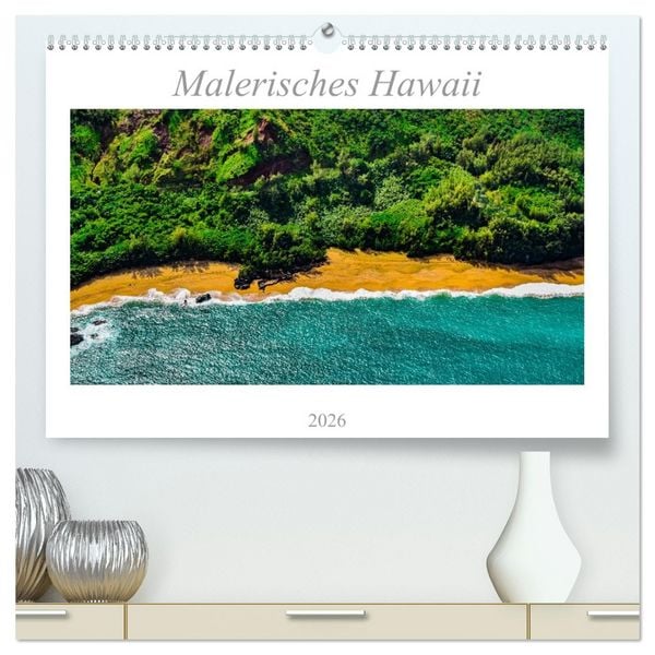 Produktbild: Malerisches Hawaii (hochwertiger Premium Wandkalender 2026 DIN A2 quer), Kunstdruck in Hochglanz