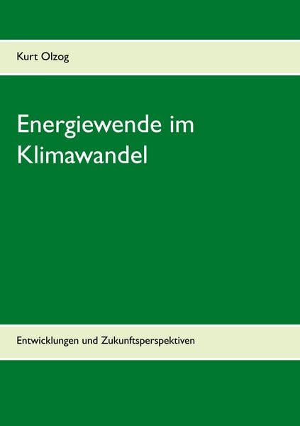 Produktbild: Energiewende im Klimawandel