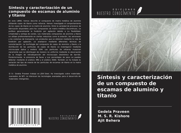 Produktbild: S&iacute;ntesis y caracterizaci&oacute;n de un compuesto de escamas de aluminio y titanio